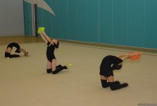 Young gymnasts from Azerbaijan's Kurdamir, Shirvan training in Baku (PHOTO)
