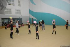 Young gymnasts from Azerbaijan's Kurdamir, Shirvan training in Baku (PHOTO)