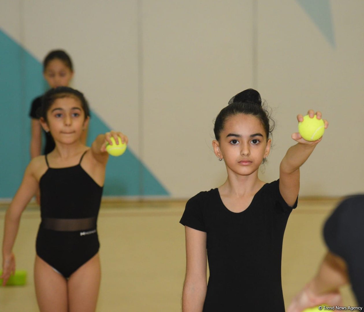 Young gymnasts from Azerbaijan's Kurdamir, Shirvan training in Baku (PHOTO)