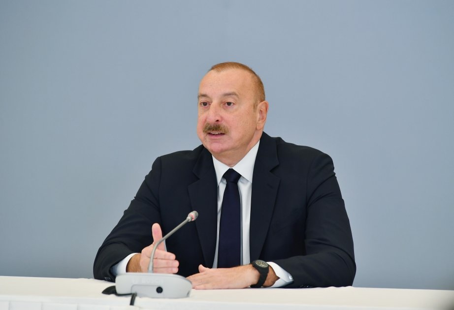 Illegal economic activity in newly liberated territories, including ecological damage is in process of assessment - President Ilham Aliyev