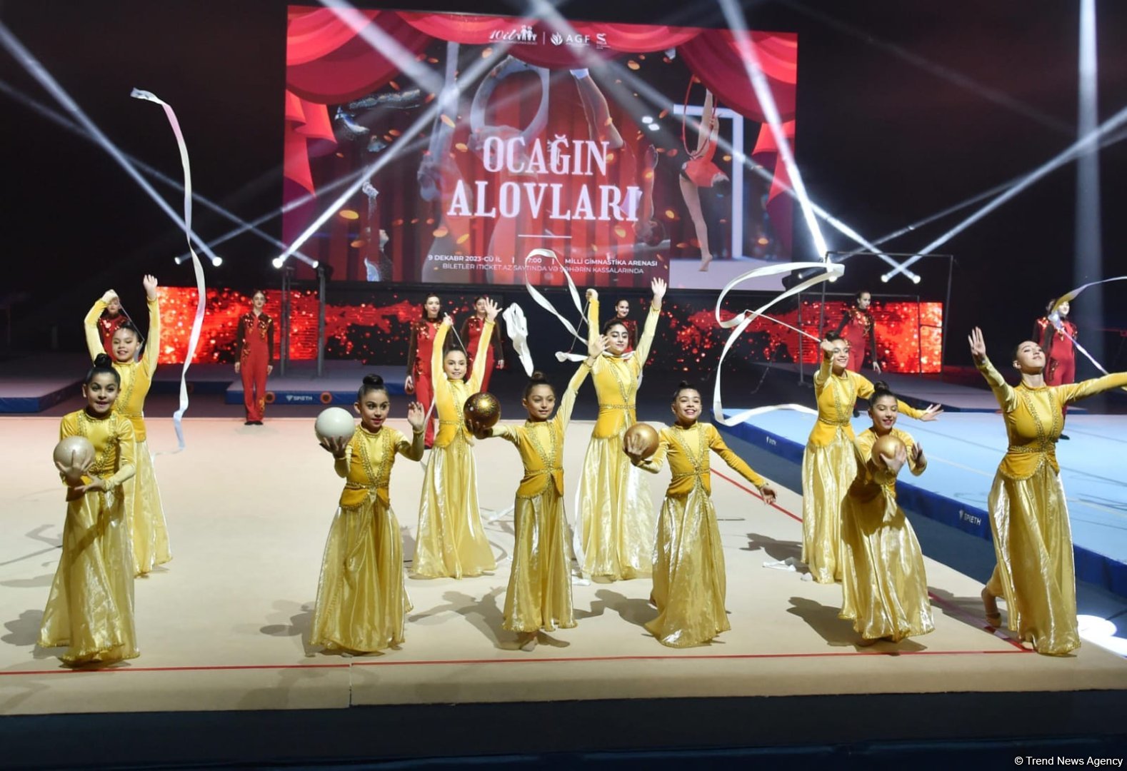 Show on occasion of 10th anniversary of Ojag Sports Club presented at National Gymnastics Arena (PHOTO)