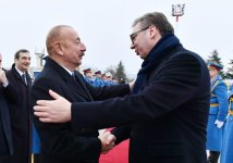 President Ilham Aliyev concludes his working visit to Serbia (PHOTO)
