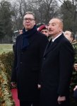 President Ilham Aliyev, President Aleksandar Vučić view military equipment and facilities (PHOTO)