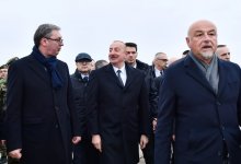 President Ilham Aliyev, President Aleksandar Vučić view military equipment and facilities (PHOTO)