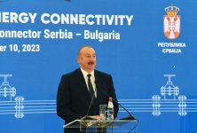 President Ilham Aliyev attends inauguration ceremony of Serbia-Bulgaria gas interconnector (PHOTO/VIDEO)