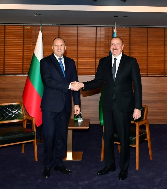 President Ilham Aliyev, President Rumen Radev hold one-on-one meeting (PHOTO/VIDEO)