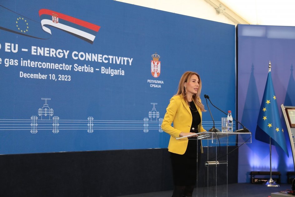 President Ilham Aliyev attends inauguration ceremony of Serbia-Bulgaria gas interconnector (PHOTO/VIDEO)