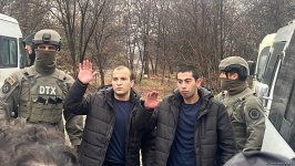 First footage of Huseyn Akhundov and Agshin Babirov rescued from Armenian captivity (PHOTO)