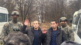 First footage of Huseyn Akhundov and Agshin Babirov rescued from Armenian captivity (PHOTO)