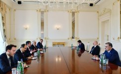 President Ilham Aliyev receives Türkiye's VP (PHOTO)