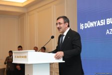 Baku hosts event with participation of Turkish Vice President (PHOTO)