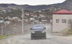 President Ilham Aliyev visits Khanabad village of Khojaly district (PHOTO/VIDEO)
