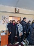Azerbaijani Chairperson of State Committee for Family, Women and Children Affairs votes in presidential election (PHOTO)