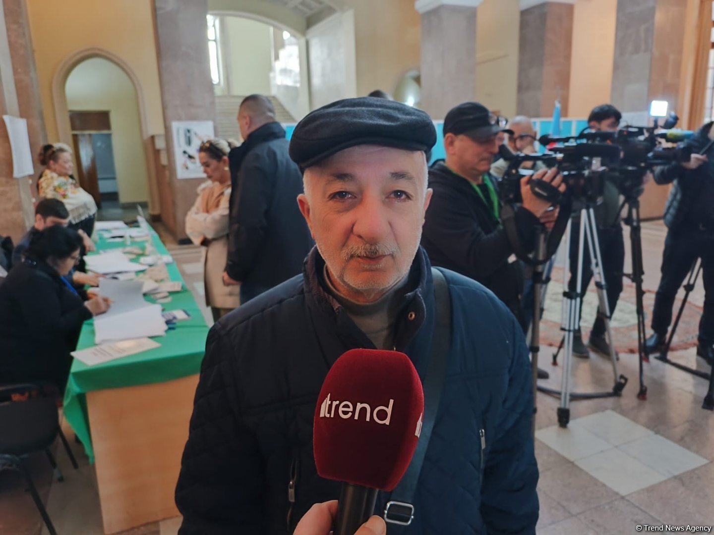 Azerbaijani presidential election determines future development and future path of country - 77-year-old voter