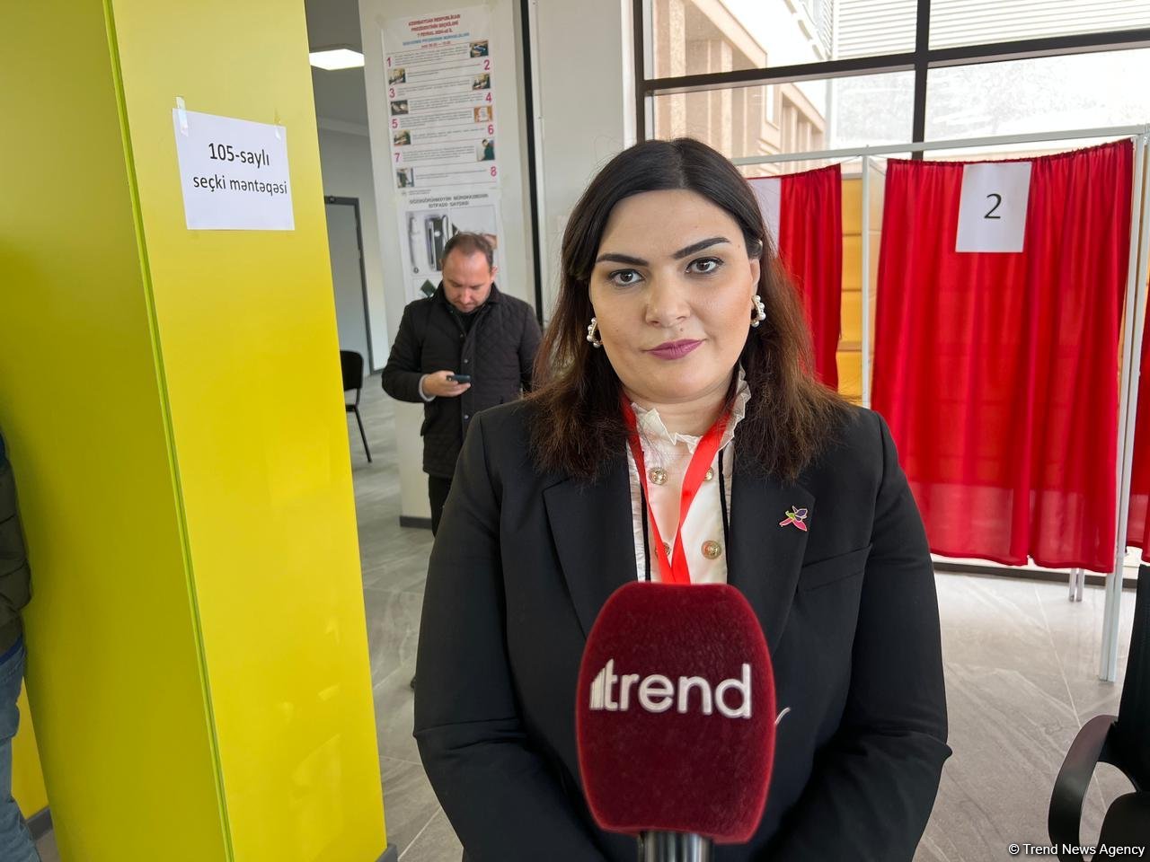 Azerbaijan's Shusha witnesses high electoral activity - chairperson of polling station