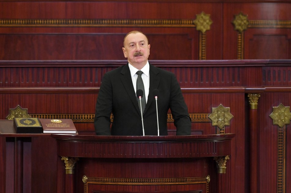 I will continue to spare no effort for comprehensive development of Azerbaijan - President Ilham Aliyev (FULL SPEECH) (VIDEO)