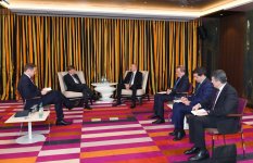 President Ilham Aliyev meets with Deputy Chairman of CDU/CSU parliamentary group of German Bundestag (PHOTO/VIDEO)