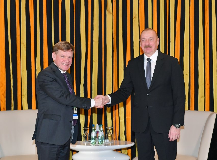 President Ilham Aliyev meets with Deputy Chairman of CDU/CSU parliamentary group of German Bundestag (PHOTO/VIDEO)