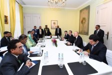 President Ilham Aliyev met with Prime Minister of Bangladesh in Munich (PHOTO/VIDEO)
