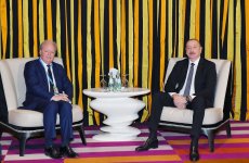 President Ilham Aliyev meets with Senior Managing Director of the World Bank in Munich (PHOTO/VIDEO)