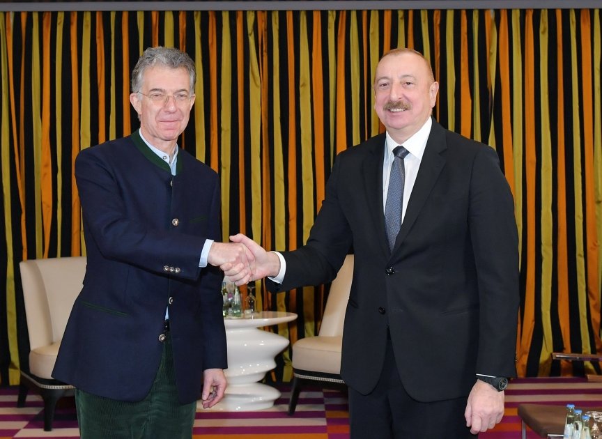 President Ilham Aliyev meets with Chairman of Munich Security Conference (PHOTO/VIDEO)
