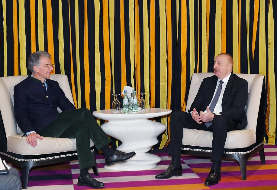 President Ilham Aliyev meets with Chairman of Munich Security Conference (PHOTO/VIDEO)