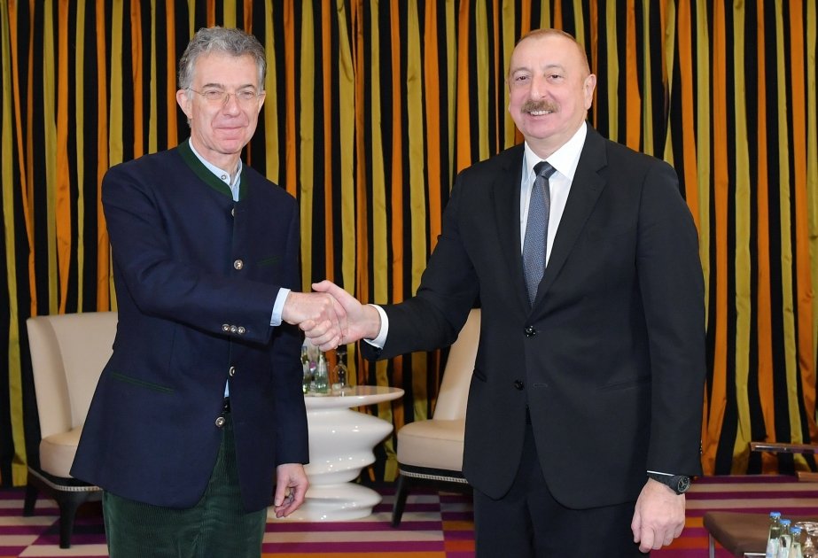President Ilham Aliyev meets with Chairman of Munich Security Conference (PHOTO/VIDEO)