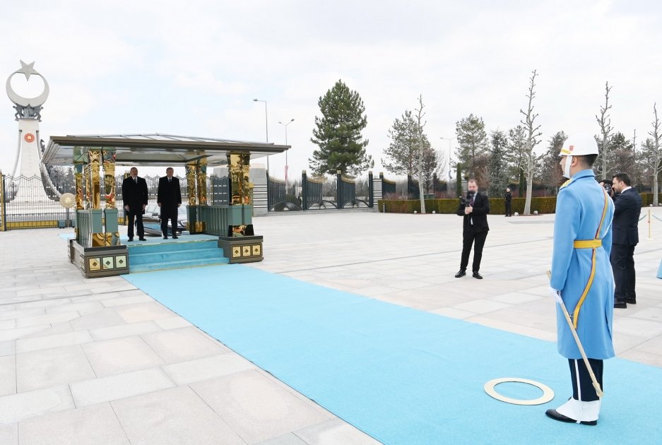 Ankara holds official welcome ceremony for President Ilham Aliyev (PHOTO/VIDEO)