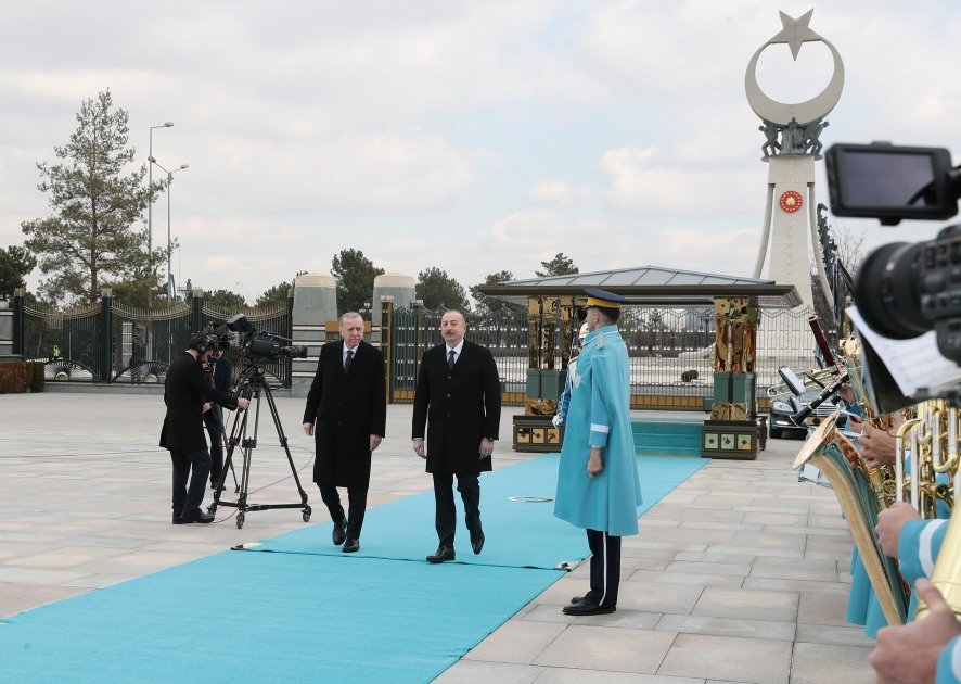 Ankara holds official welcome ceremony for President Ilham Aliyev (PHOTO/VIDEO)