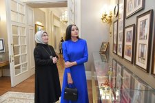 First Lady Mehriban Aliyeva and First Lady Emine Erdogan hold meeting in Ankara (PHOTO)