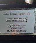 Azerbaijani prodigy Dilshad Farhadzadeh secures win at violin competition in Italy (PHOTO/VIDEO)