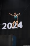 National Gymnastics Arena hosts podium workouts for World Cup trampoline and tumbling competitors (PHOTO)