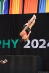 National Gymnastics Arena hosts podium workouts for World Cup trampoline and tumbling competitors (PHOTO)