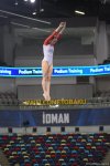 National Gymnastics Arena hosts podium workouts for World Cup trampoline and tumbling competitors (PHOTO)