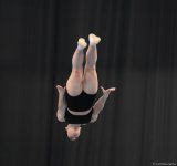 National Gymnastics Arena hosts podium workouts for World Cup trampoline and tumbling competitors (PHOTO)