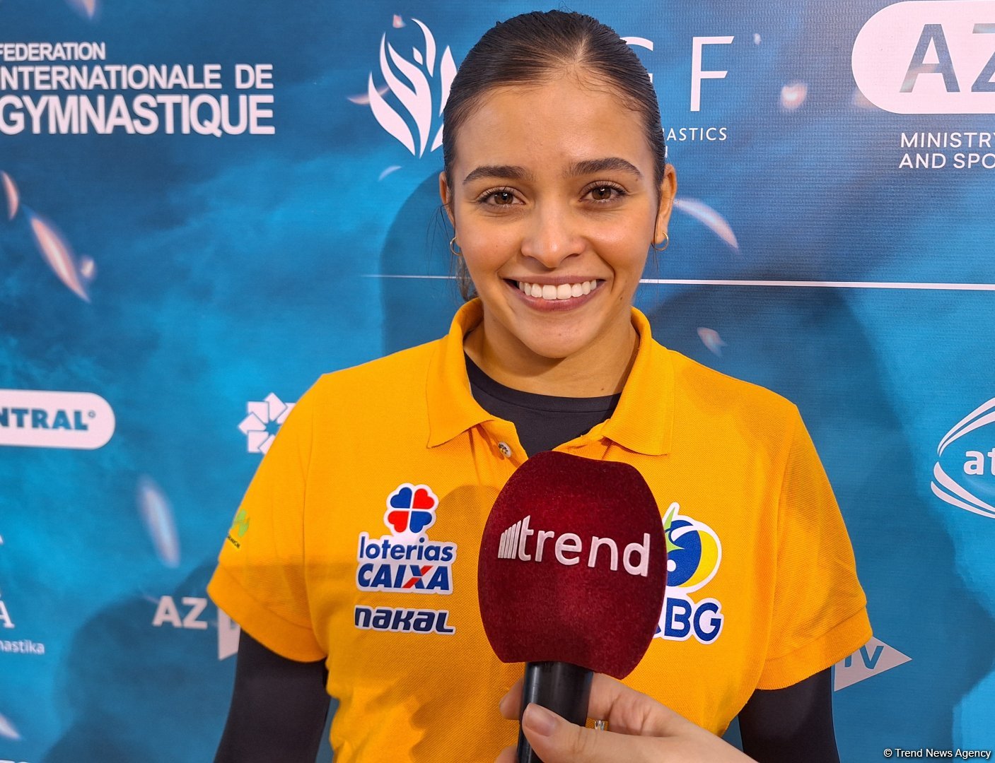 Happy to be in Baku and participate in World Cup - Brazilian gymnast