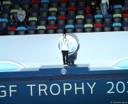 World Cup in Baku: winners of synchronized trampoline program receive awards (PHOTO)