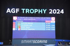 Azerbaijani gymnasts win gold and silver medals in men's tumbling at World Cup (PHOTO/VIDEO)