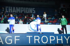 World Cup in Baku: winners of tumbling program receive awards (PHOTO)