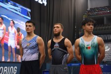 Azerbaijani gymnasts win gold and silver medals in men's tumbling at World Cup (PHOTO/VIDEO)