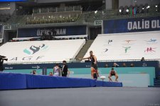 Azerbaijani gymnasts win gold and silver medals in men's tumbling at World Cup (PHOTO/VIDEO)