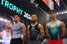 Azerbaijani gymnasts win gold and silver medals in men's tumbling at World Cup (PHOTO/VIDEO)