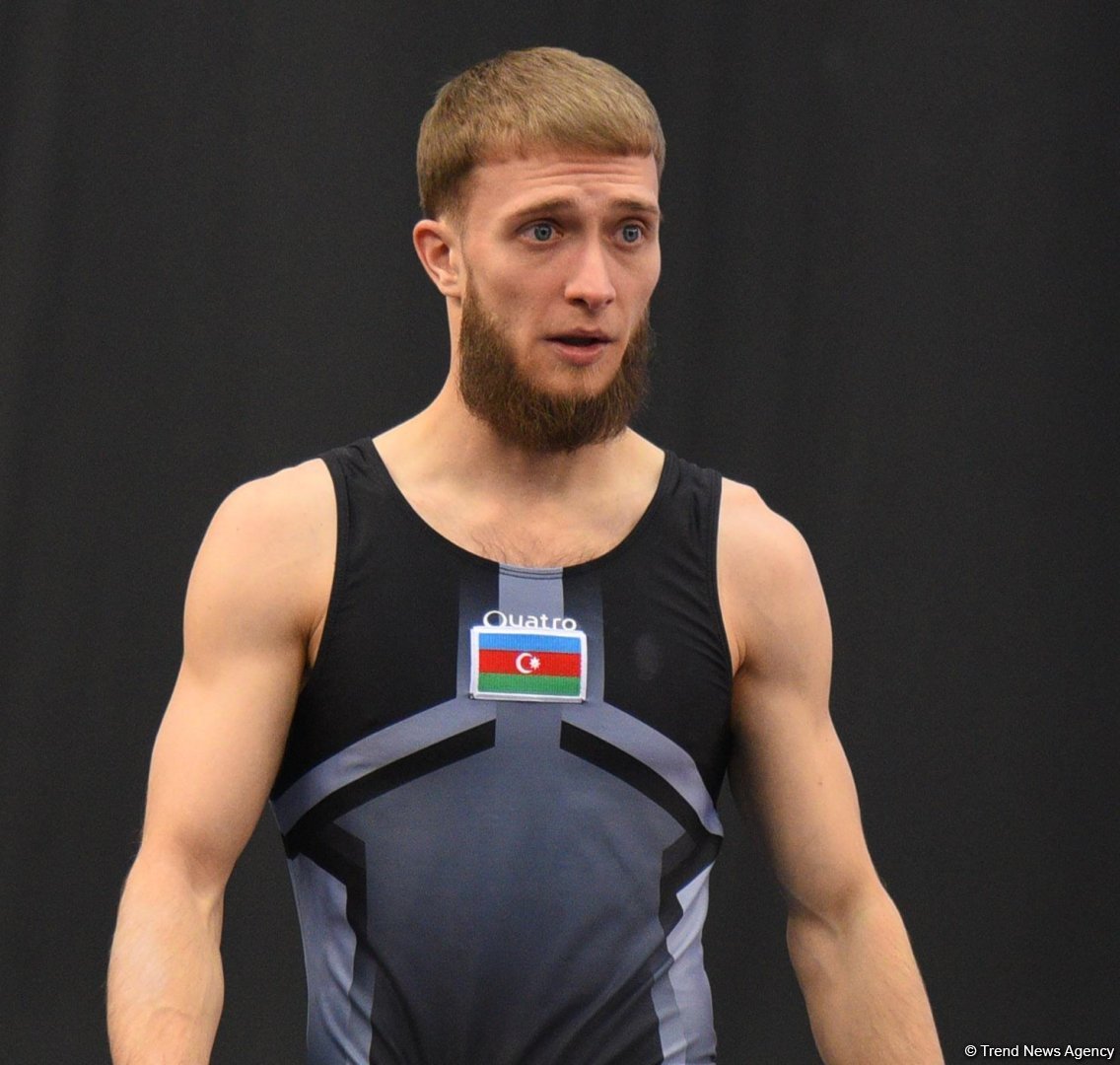 Azerbaijani gymnasts win gold and silver medals in men's tumbling at World Cup (PHOTO/VIDEO)