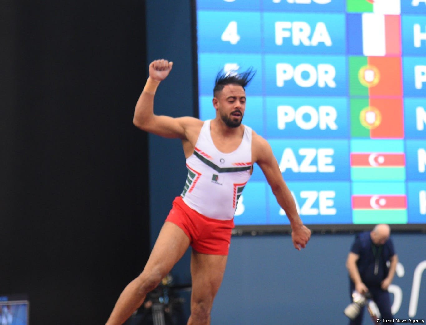 Azerbaijani gymnasts win gold and silver medals in men's tumbling at World Cup (PHOTO/VIDEO)