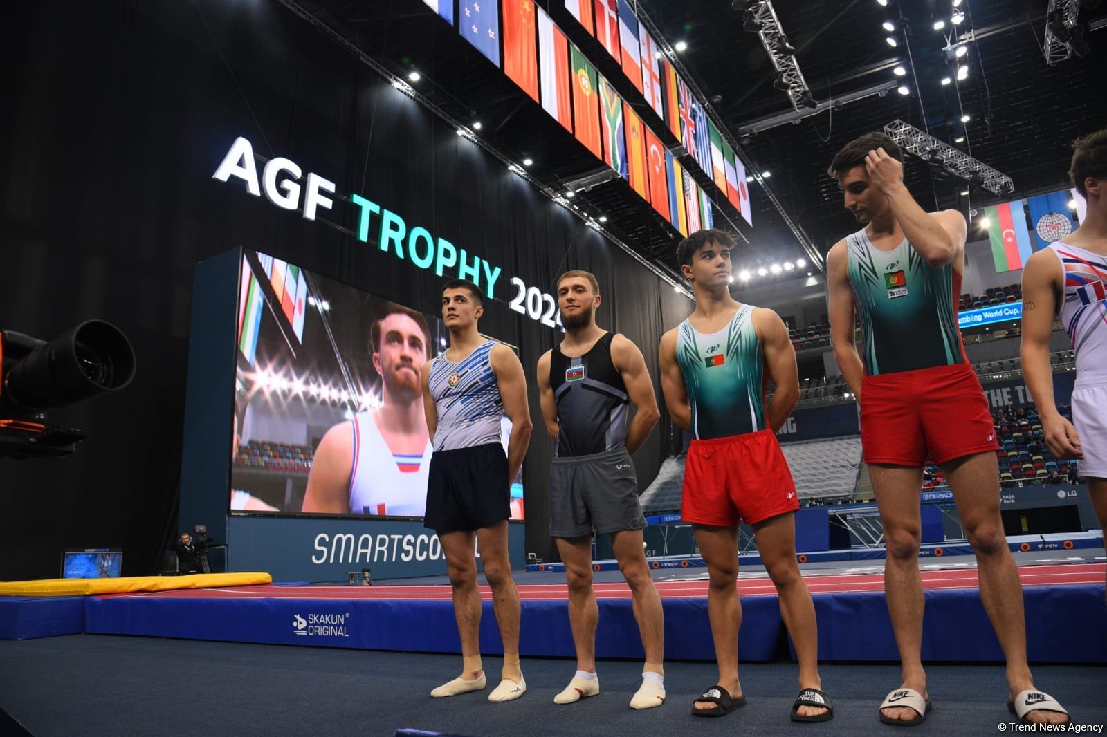 Azerbaijani gymnasts win gold and silver medals in men's tumbling at World Cup (PHOTO/VIDEO)