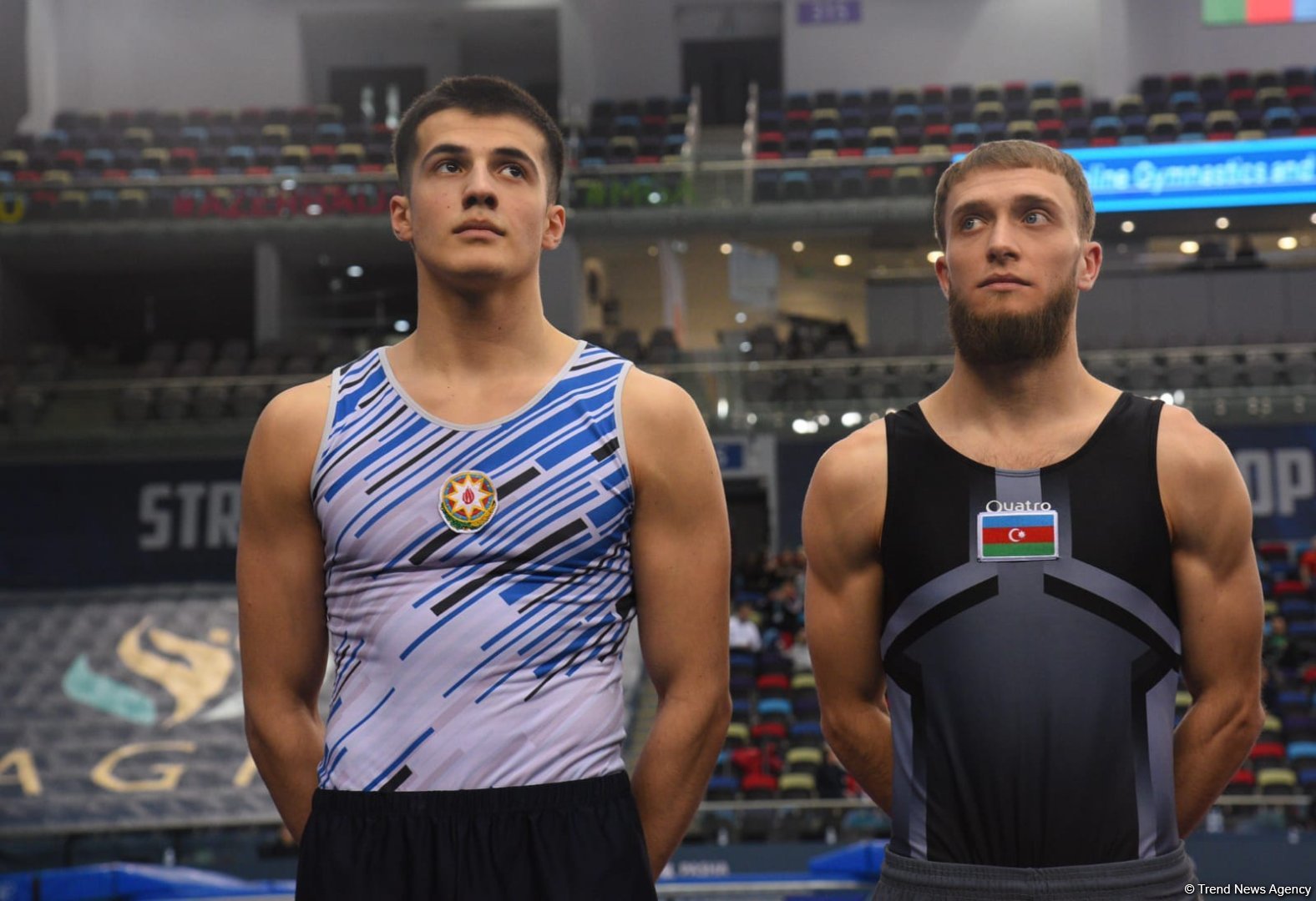 Azerbaijani gymnasts win gold and silver medals in men's tumbling at World Cup (PHOTO/VIDEO)