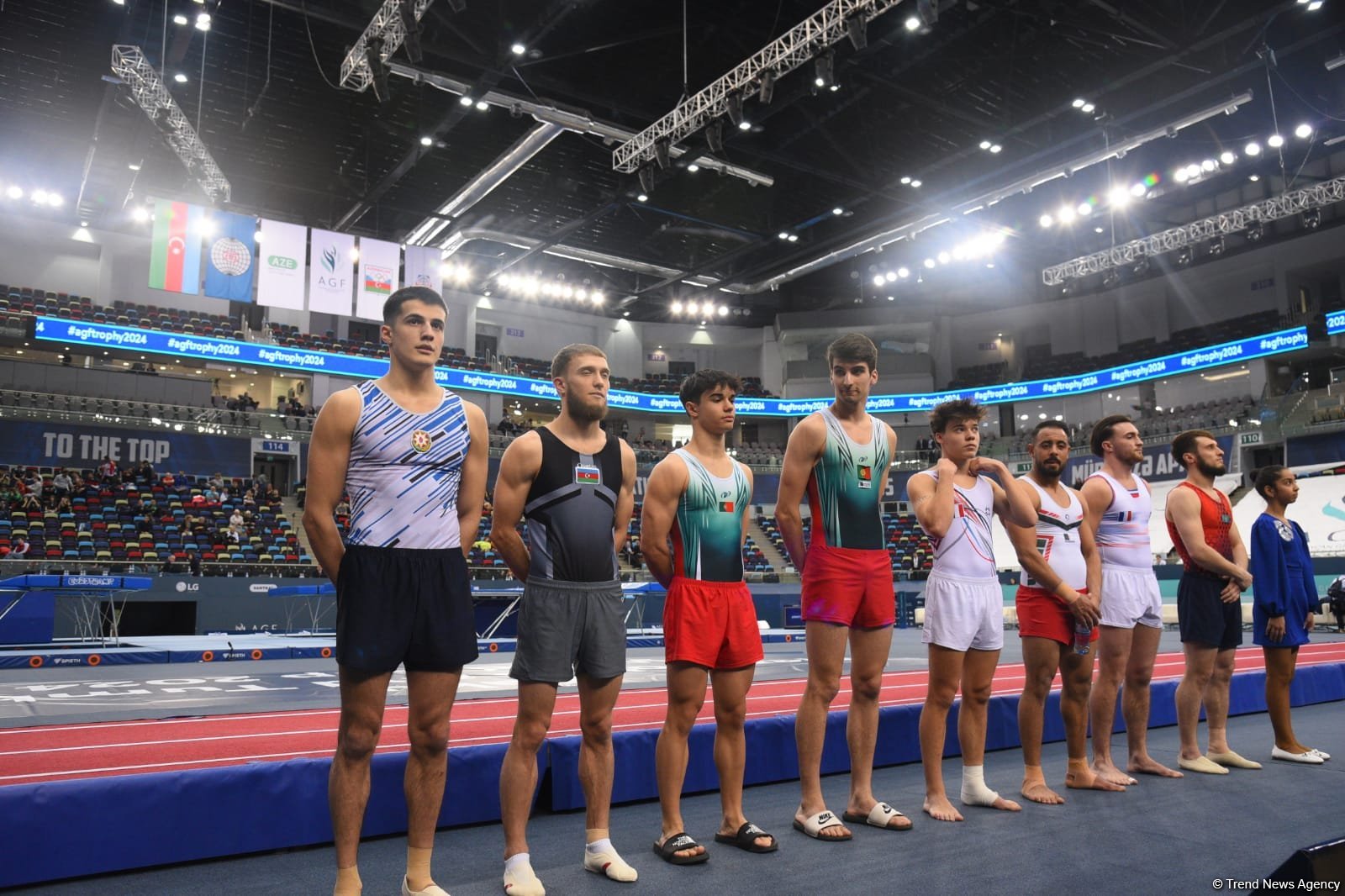 Azerbaijani gymnasts win gold and silver medals in men's tumbling at World Cup (PHOTO/VIDEO)