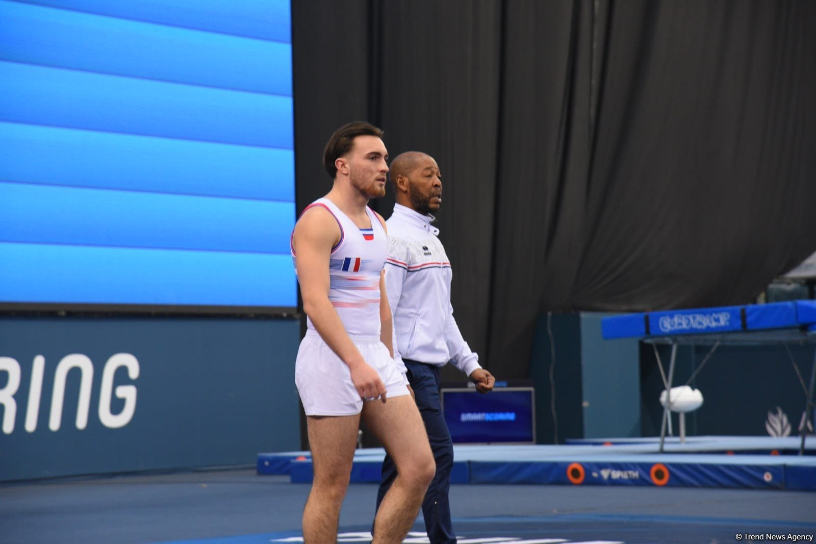 Azerbaijani gymnasts win gold and silver medals in men's tumbling at World Cup (PHOTO/VIDEO)