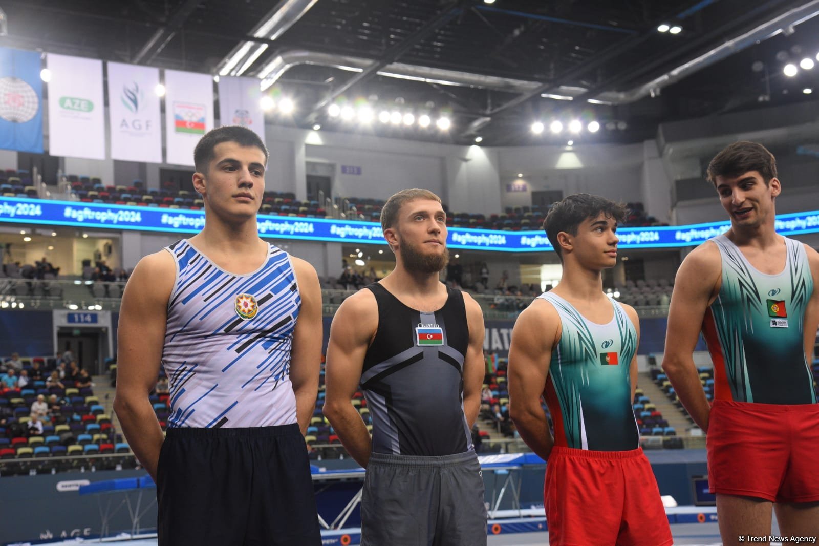 Azerbaijani gymnasts win gold and silver medals in men's tumbling at World Cup (PHOTO/VIDEO)