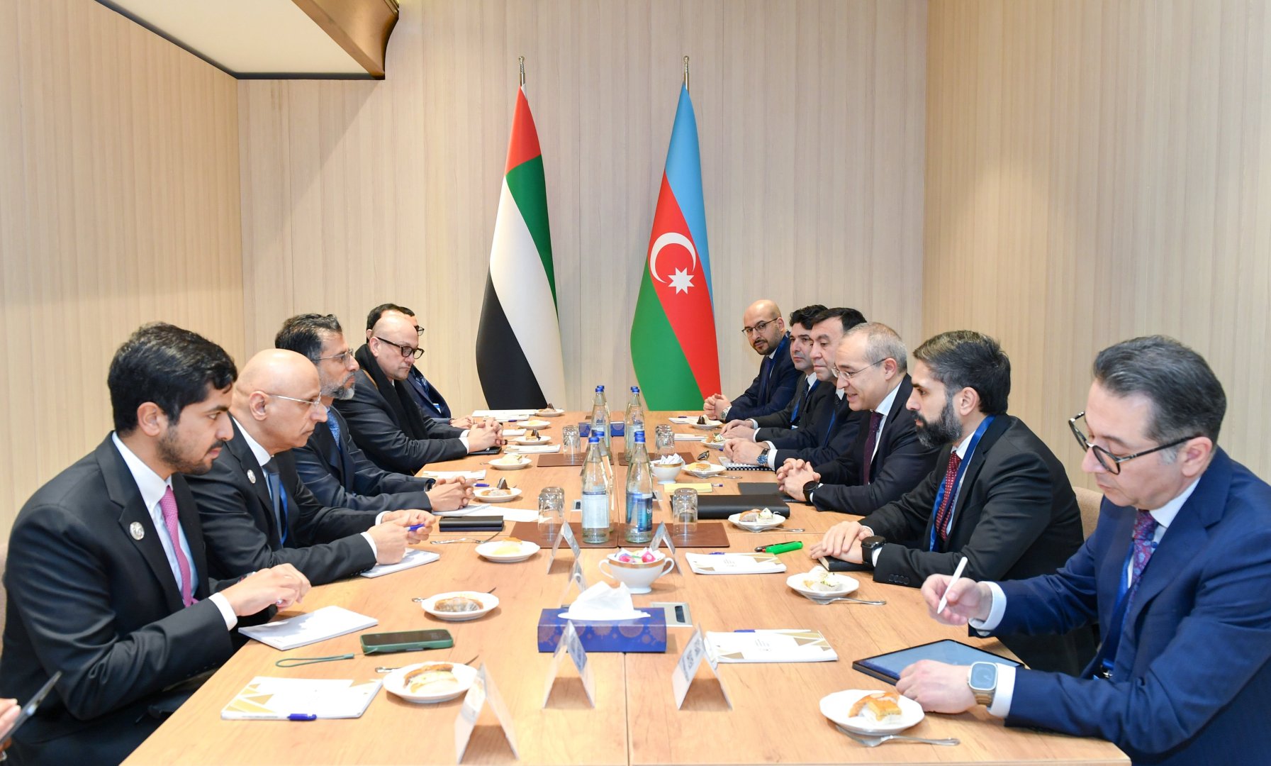Azerbaijan, UAE explore potential collaboration areas within COP29 (PHOTO)